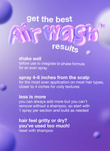 Load image into Gallery viewer, AirWash™ K18 Dry Shampoo 47ml
