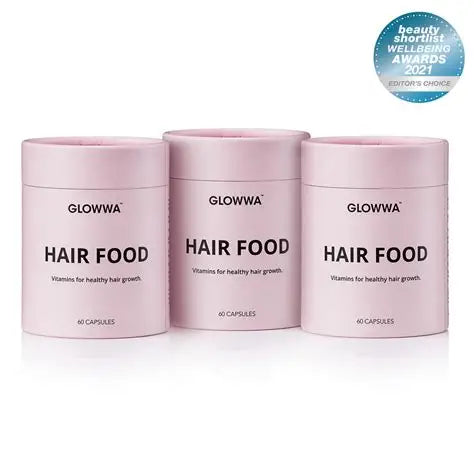 Glowwa - Hair Food 3 month supply