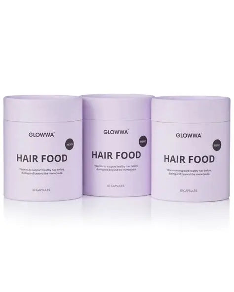 Glowwa - Hair Food MENO 3 month supply